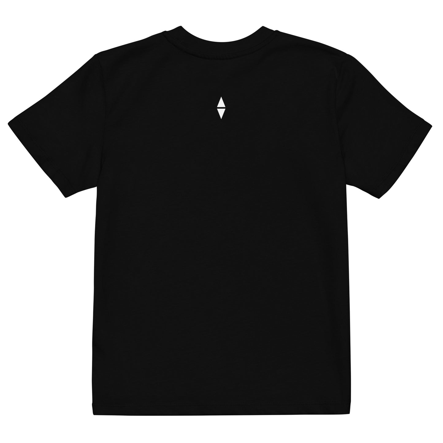 Due East — Kids' Organic Cotton T-Shirt, Back View, Black. Stewart Island New Zealand | EASTERLY