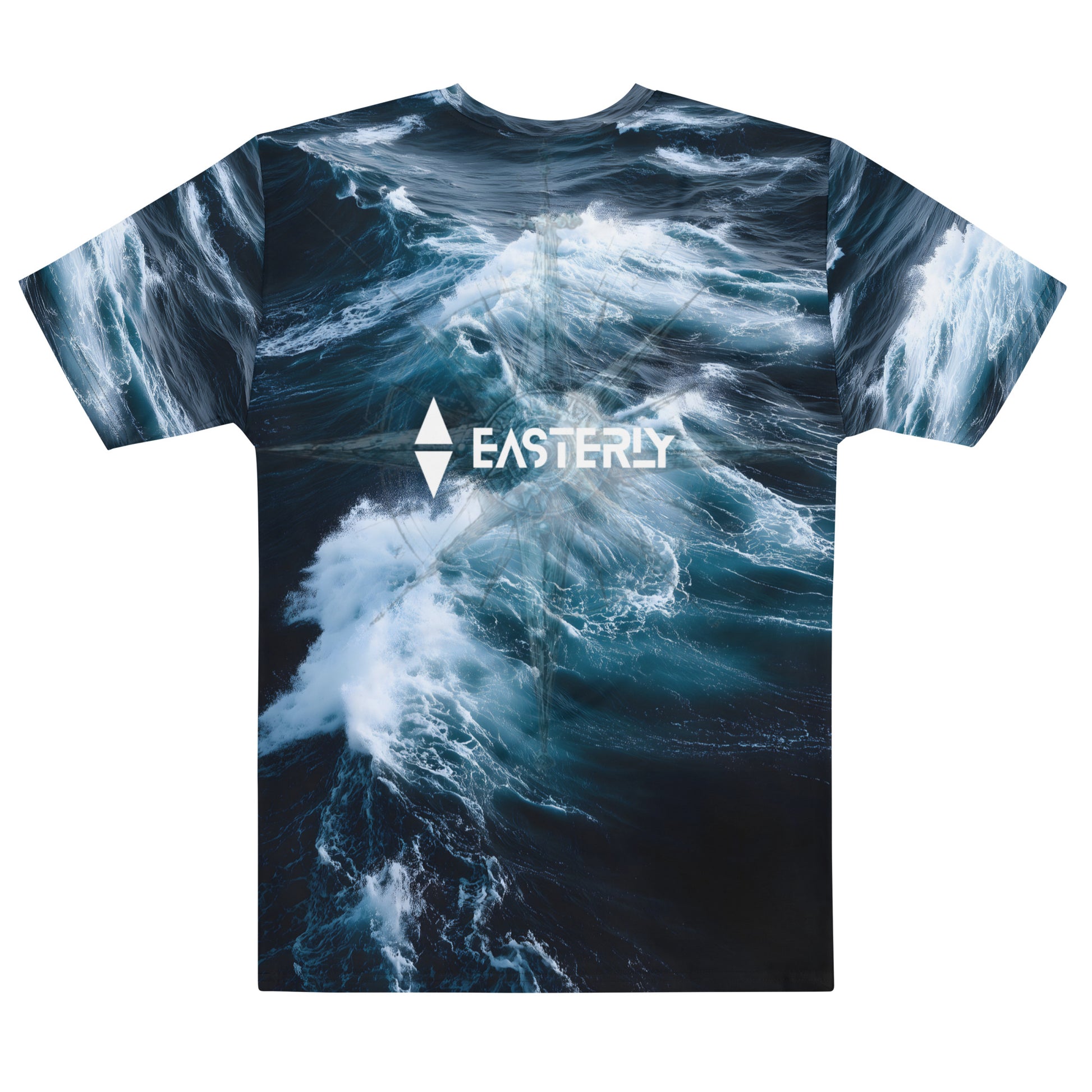 The Roaring Forties — Men's Tee, Back View, White. Stewart Island New Zealand | EASTERLY
