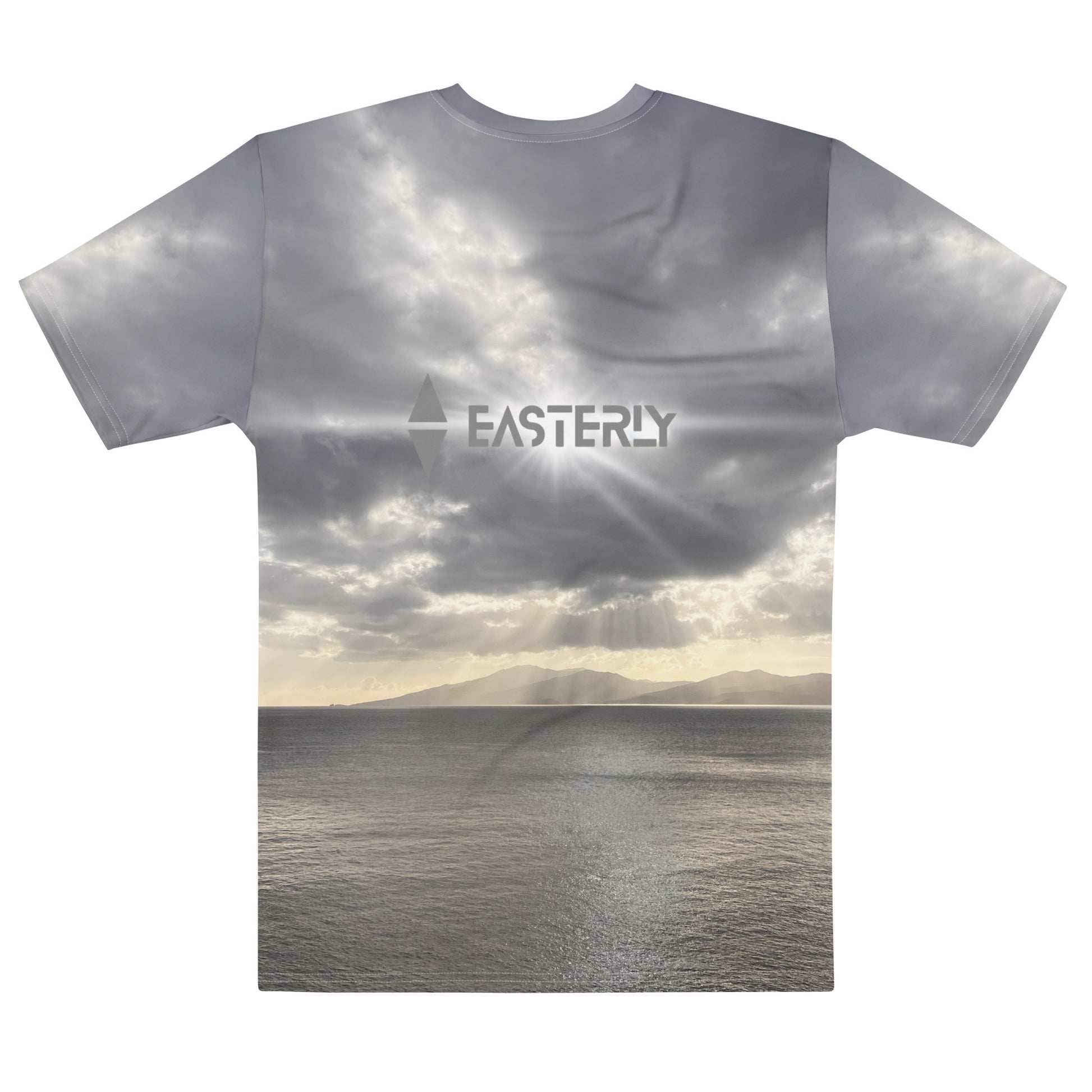 Hananui — Men's Tee, Back View, White. Stewart Island New Zealand | EASTERLY
