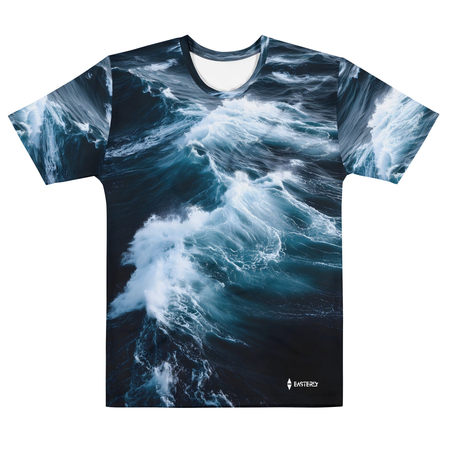 The Roaring Forties — Men's Tee, Front View, White. Stewart Island New Zealand | EASTERLY
