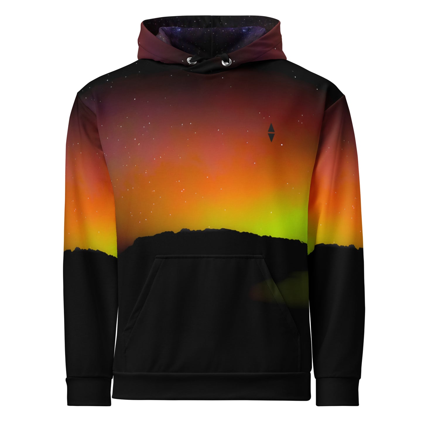 Land of the Glowing Skies Hoodie – Unisex Hoodie, Stewart Island New Zealand | EASTERLY