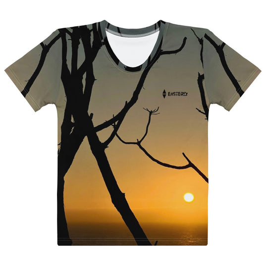 Broken Vessel — Women's Tee, Front View, White. Stewart Island New Zealand | EASTERLY

