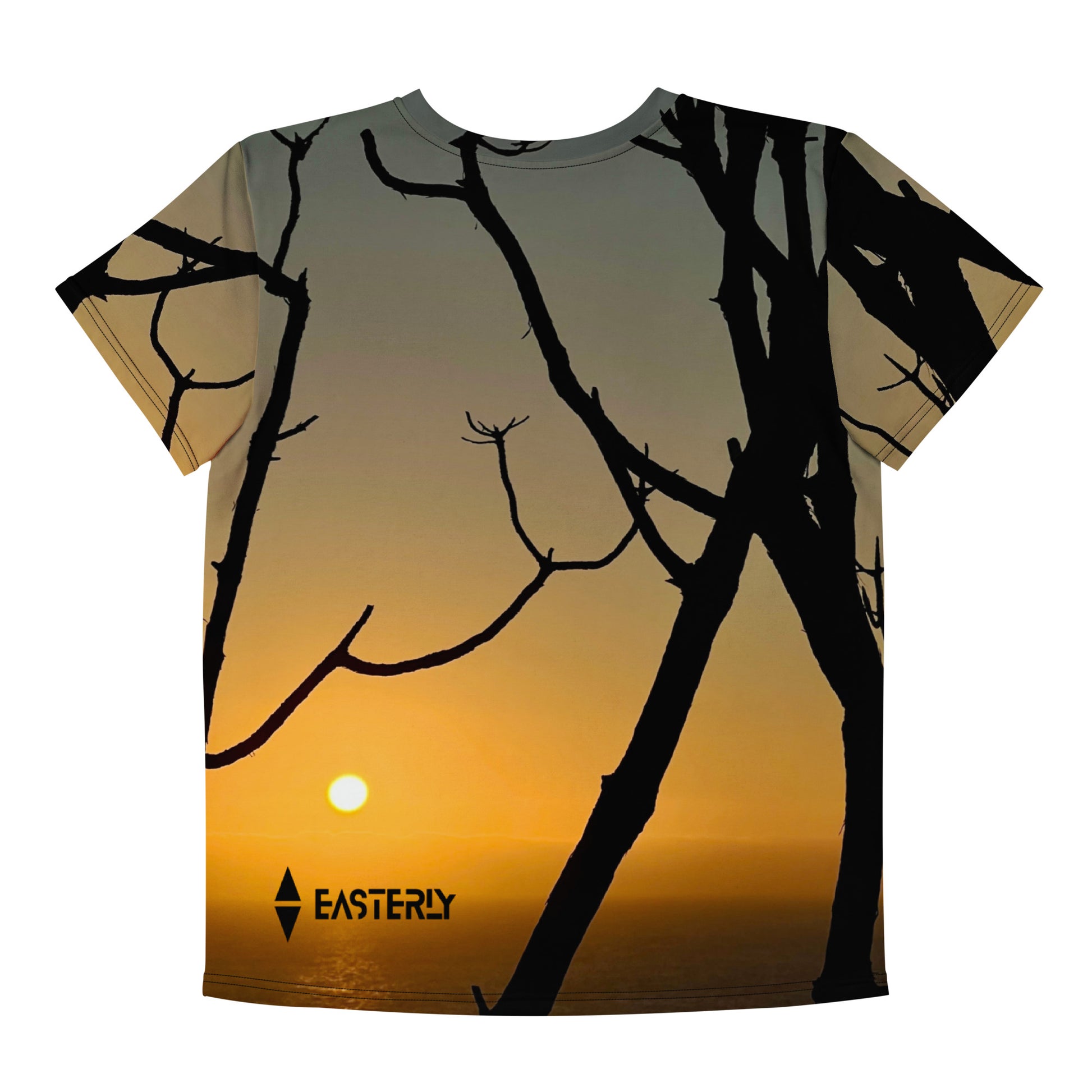 Broken Vessel — Youth Tee, Back View, White. Stewart Island New Zealand | EASTERLY
