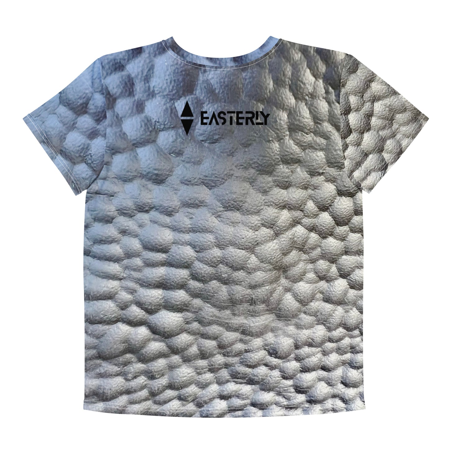 Durvillaea — Youth Tee, Back View, White. Stewart Island New Zealand | EASTERLY
