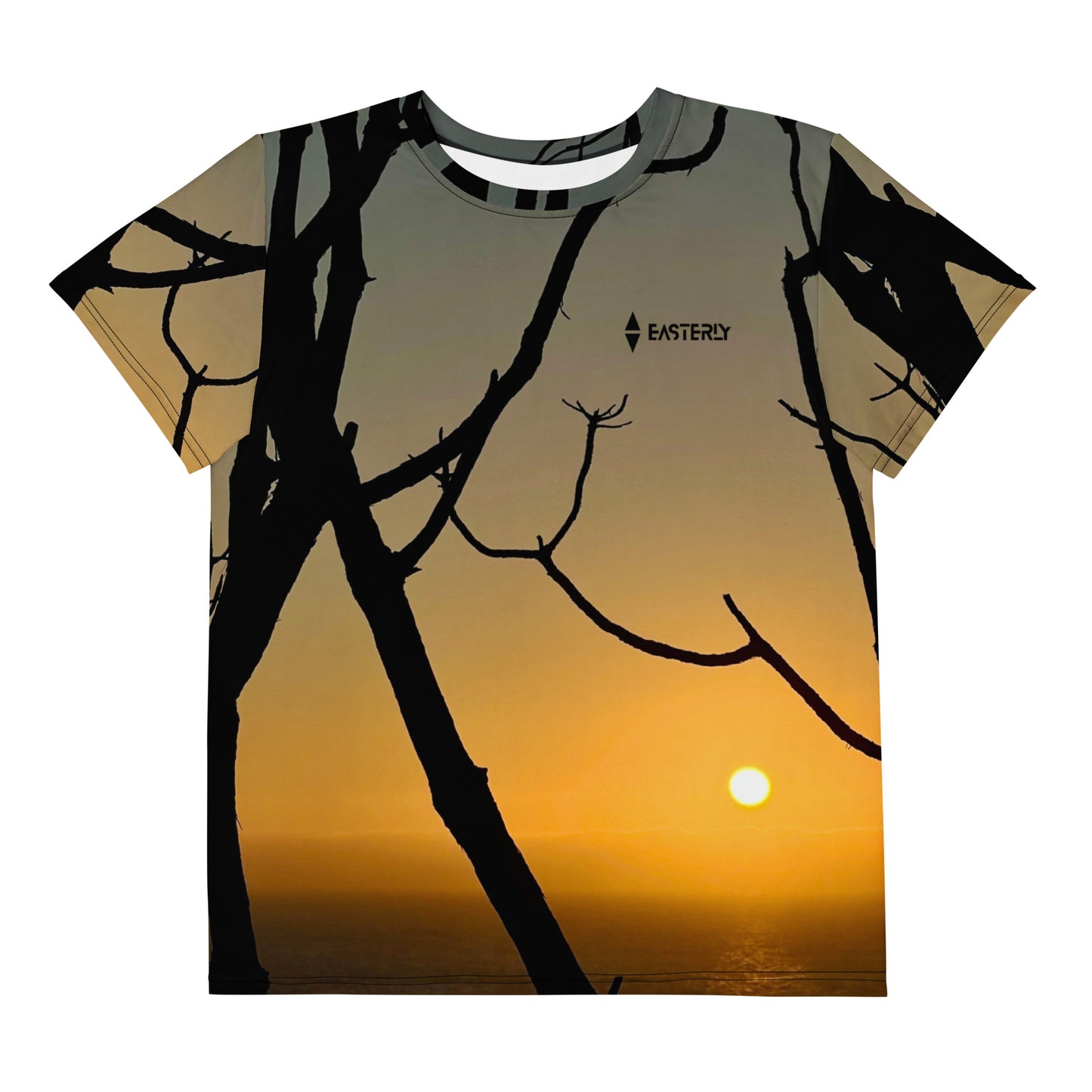 Broken Vessel — Youth Tee, Front View, White. Stewart Island New Zealand | EASTERLY
