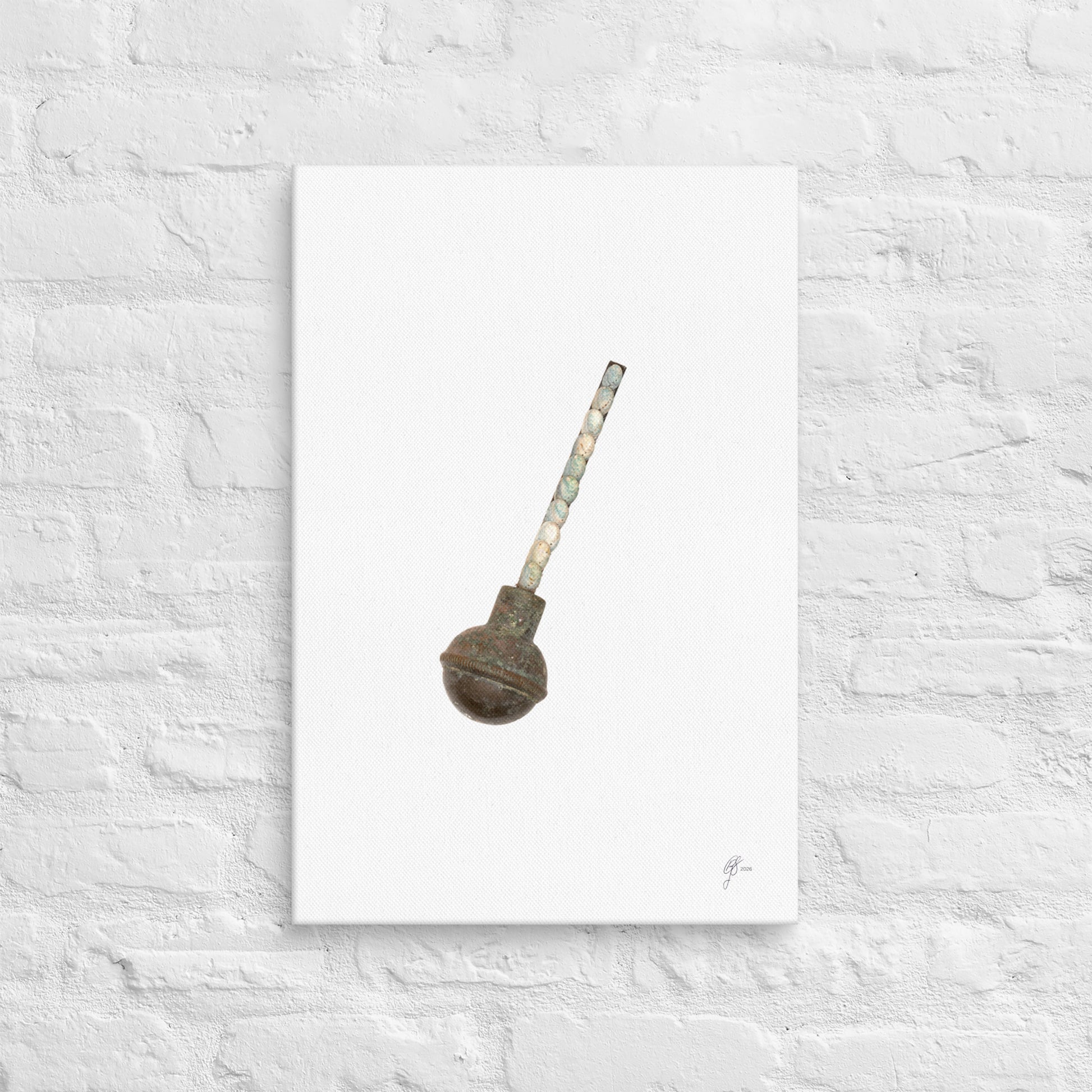 The Handle – Generator Handle Pāua Canvas Print, A2, Stewart Island New Zealand | EASTERLY