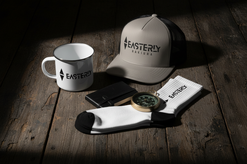 EASTERLY Accessories Flat Lay