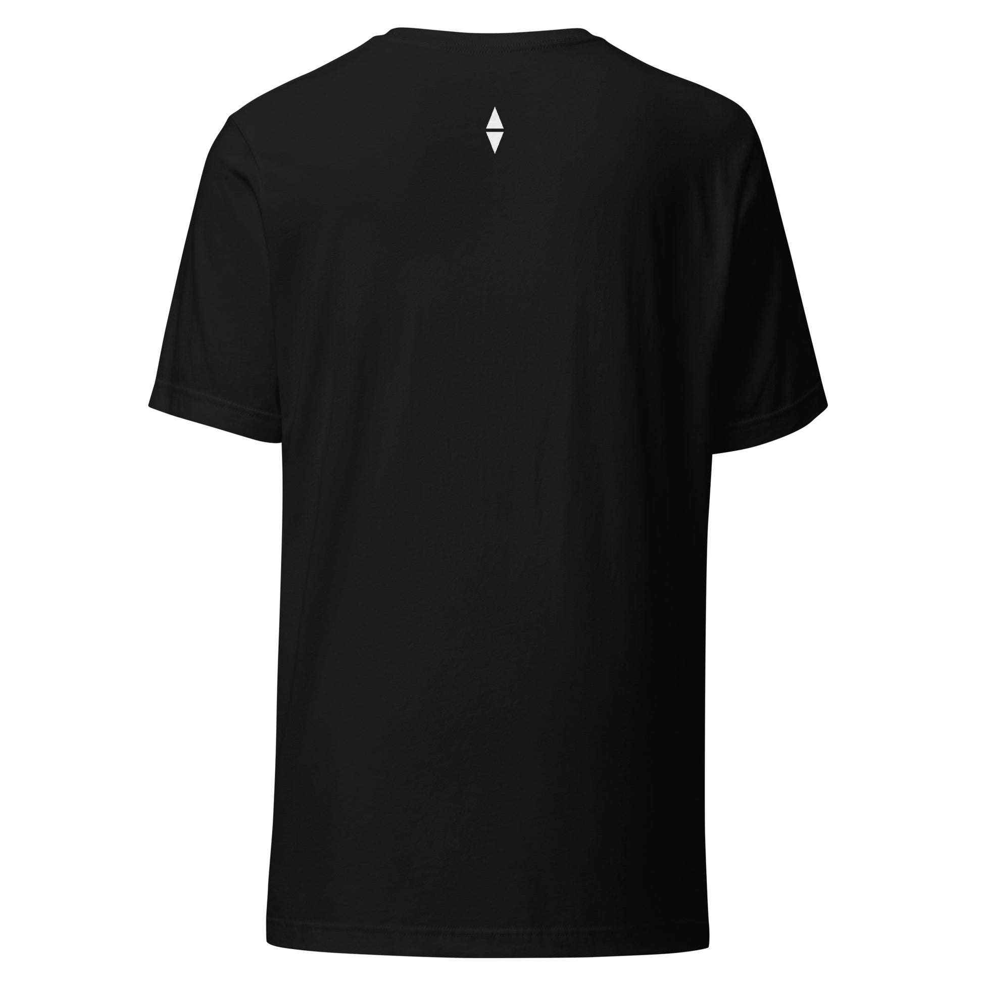 The Due East — Unisex Tee, Back View, Black. Stewart Island New Zealand | EASTERLY