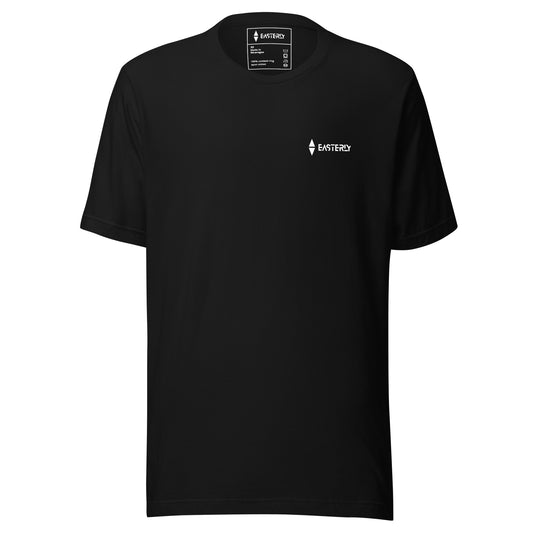 Safe Passage — Unisex Tee, Front View, Black. Stewart Island New Zealand | EASTERLY