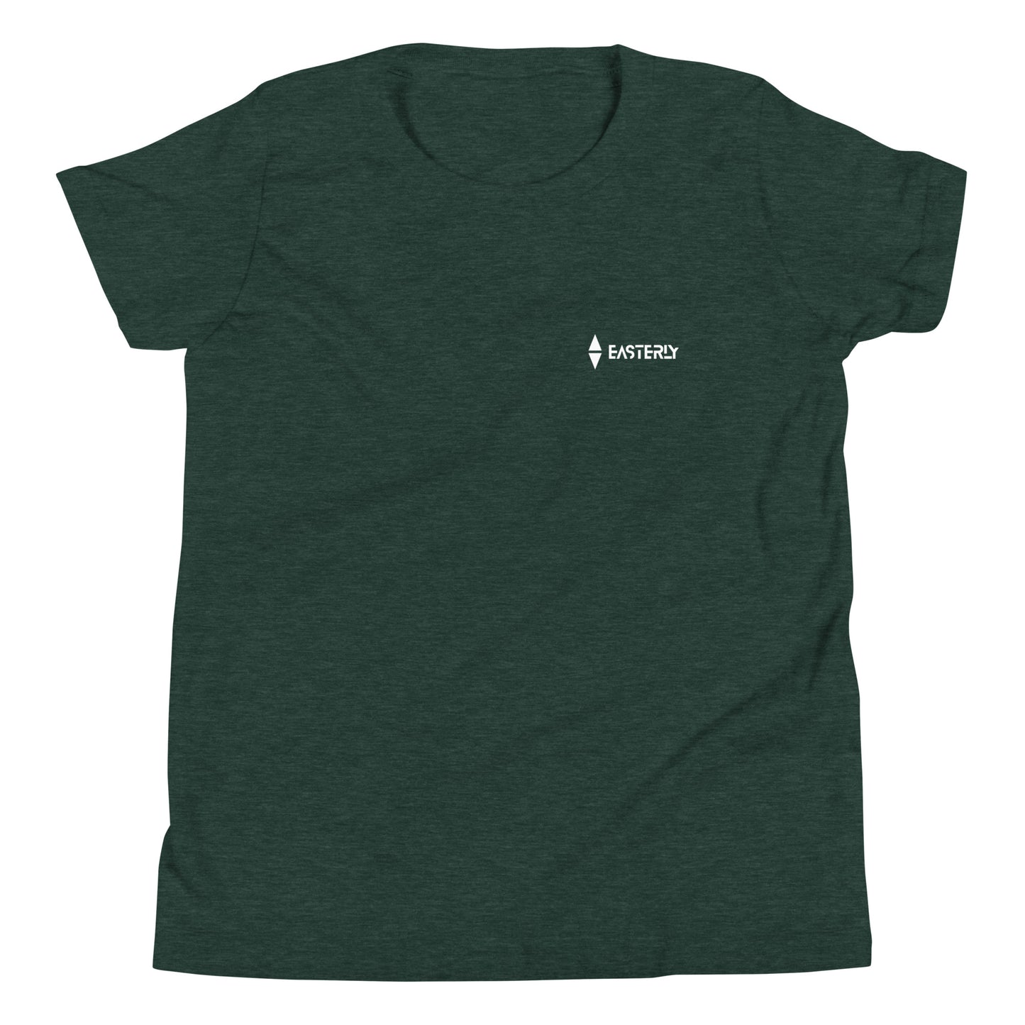 Safe Passage — Youth Tee, Front View, Heather Forest. Stewart Island New Zealand | EASTERLY