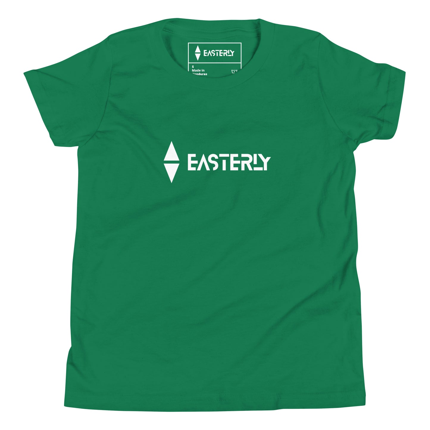 Due East — Youth Tee, Front View, Kelly. Stewart Island New Zealand | EASTERLY